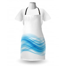 Smooth Wavy Lines Stream Flow Apron