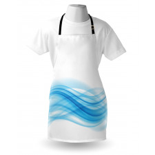 Smooth Wavy Lines Stream Flow Apron