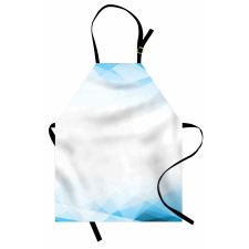 Techno Geometric Futuristic Apron