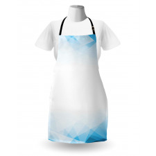 Techno Geometric Futuristic Apron