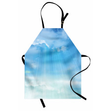 Fascinating Sky with Clouds Apron