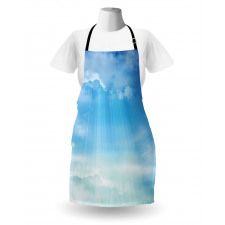 Fascinating Sky with Clouds Apron