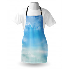 Fascinating Sky with Clouds Apron