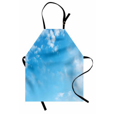 Open Summer Sky with Clouds Apron