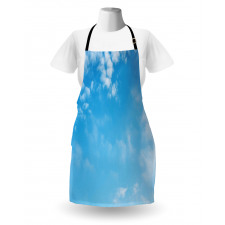 Open Summer Sky with Clouds Apron