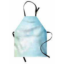 Foggy Mystical Sky Apron