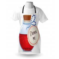 Drink Me Potion in Bottle Apron