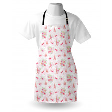 Eiffel French Bouquet Apron