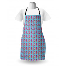 Chaotic Boho Oriental Tulip Apron