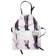 High Heel Boots Apron