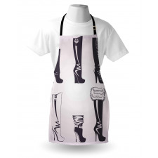 High Heel Boots Apron