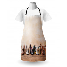 Classy Sleek Shoe Pairs Apron