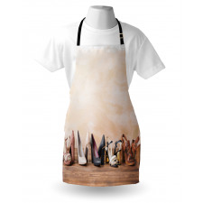 Classy Sleek Shoe Pairs Apron