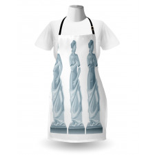 Love and Beauty Historical Apron