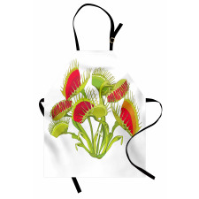 Bouquet of Venus Flytrap Apron