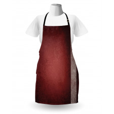 Ombre Effect Grungy Ground Apron