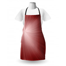 Ombre Effect Twirling Rays Apron