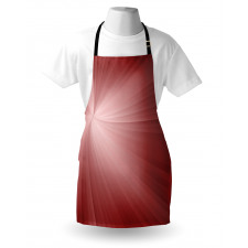 Ombre Effect Twirling Rays Apron