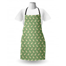 Childish Theme Hare Long Ear Apron