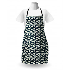 Weasel Sitting Standing Art Apron