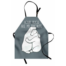 Your Hugs Lettering Valentines Apron