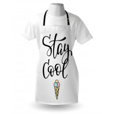 Ice Cream Waffle Cornet Apron