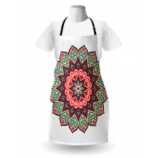 Retro Traditional Mandala Apron