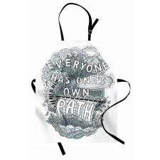 Phrase About Life Apron