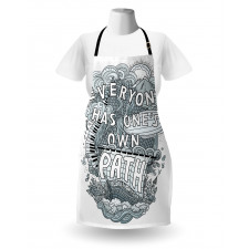 Phrase About Life Apron