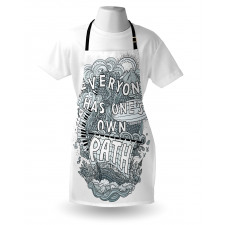 Phrase About Life Apron