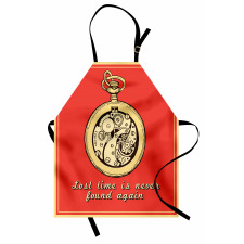 Saying About Time Vintage Apron