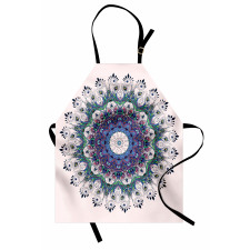 Colorful Art Peacock Apron