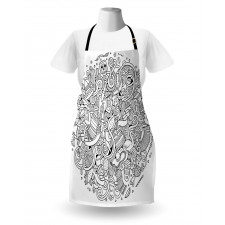 Latin American Culture Art Apron