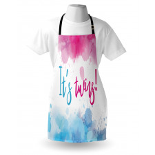 Girl Boy Twins Paint Apron