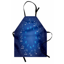 Horoscope Night Star Apron