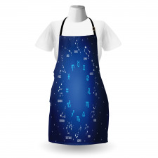 Horoscope Night Star Apron