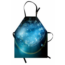 Horoscope Wheel Astrology Apron