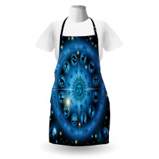 Circle of Horoscope Signs Apron