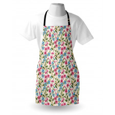 Blooming Flowers Bouquet Apron