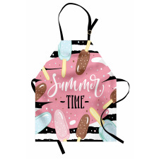 Summer Time Ice Cream Sticks Apron