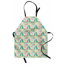 Tropic Flamingo and Cocktail Apron