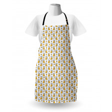 Alcoholic Drink in Mug Pattern Apron