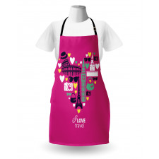 Traveling European Landmarks Apron