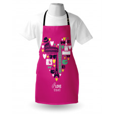 Traveling European Landmarks Apron