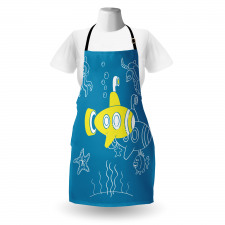 Kids Cartoon Underwater Apron