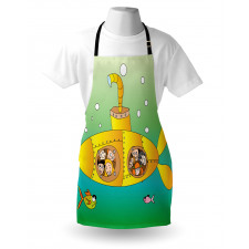 Underwater Happy Kids Apron