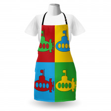 Nursery Pictogram Squares Apron