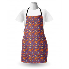 Abstract Colorful Marine Apron