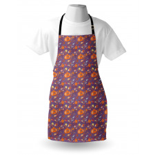 Abstract Colorful Marine Apron