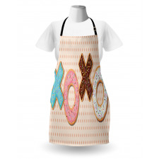 Delicious Donuts Polka Dots Apron